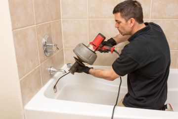Always Rescue Plumbing Inc Snaking a Clogged Drain in San Jose